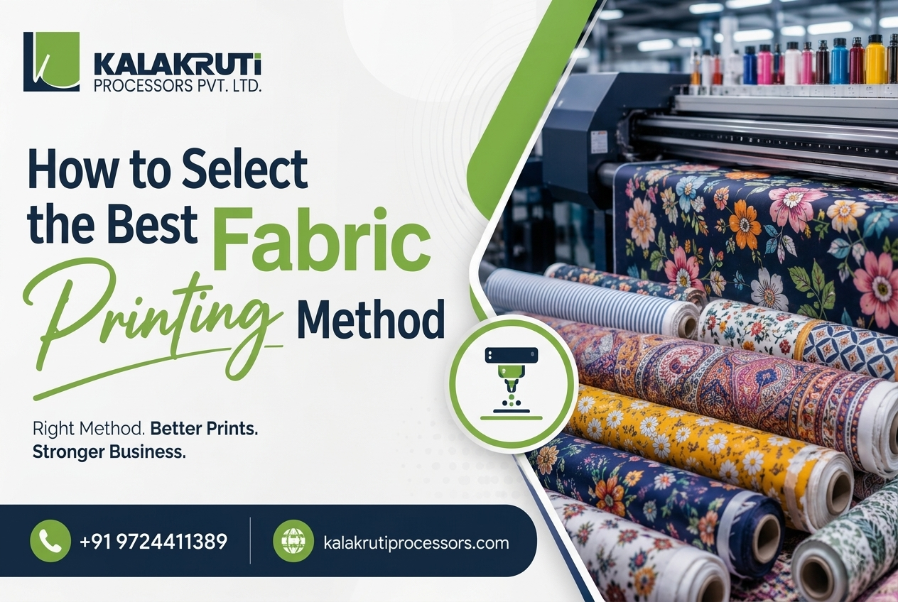 How to Select the Best Fabric Printing Method: A Complete Guide for Quality Textile Production